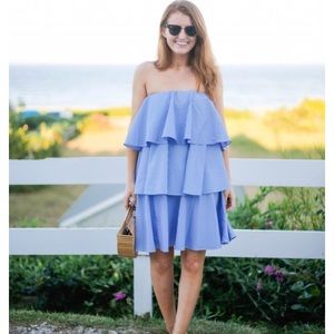 Blaque Label Tiered Strapless Dress